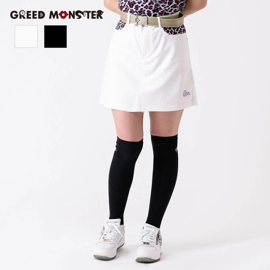 【Women's】レオパードポケット スカートパンツ