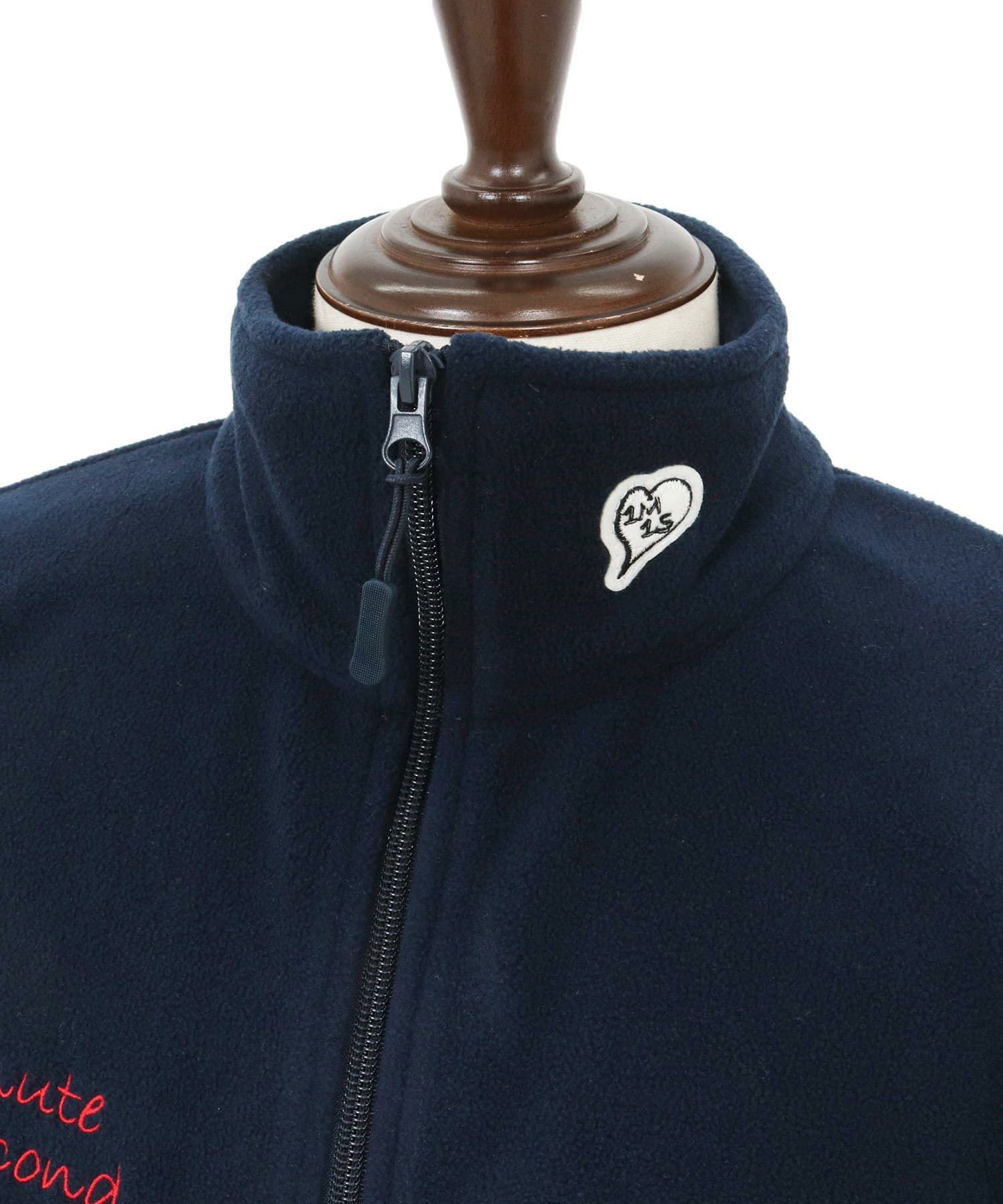 【Men's】フリースジップジャケット