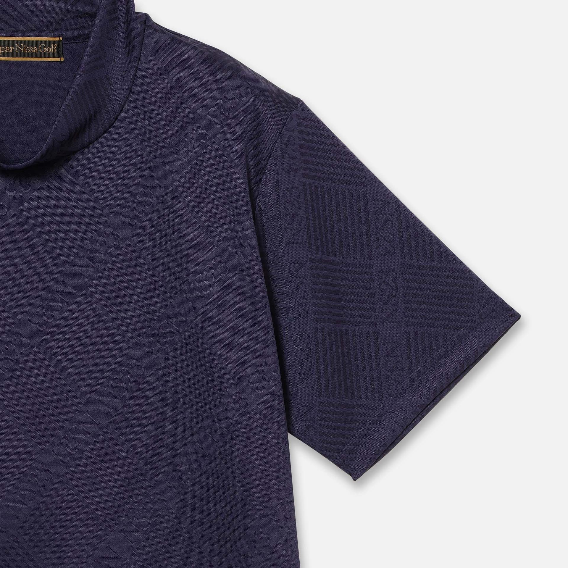 【Men's】ロゴジャカードモックネック