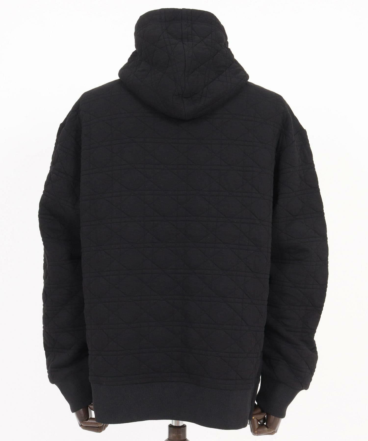 【Men's】キルティングサイドジップパーカー