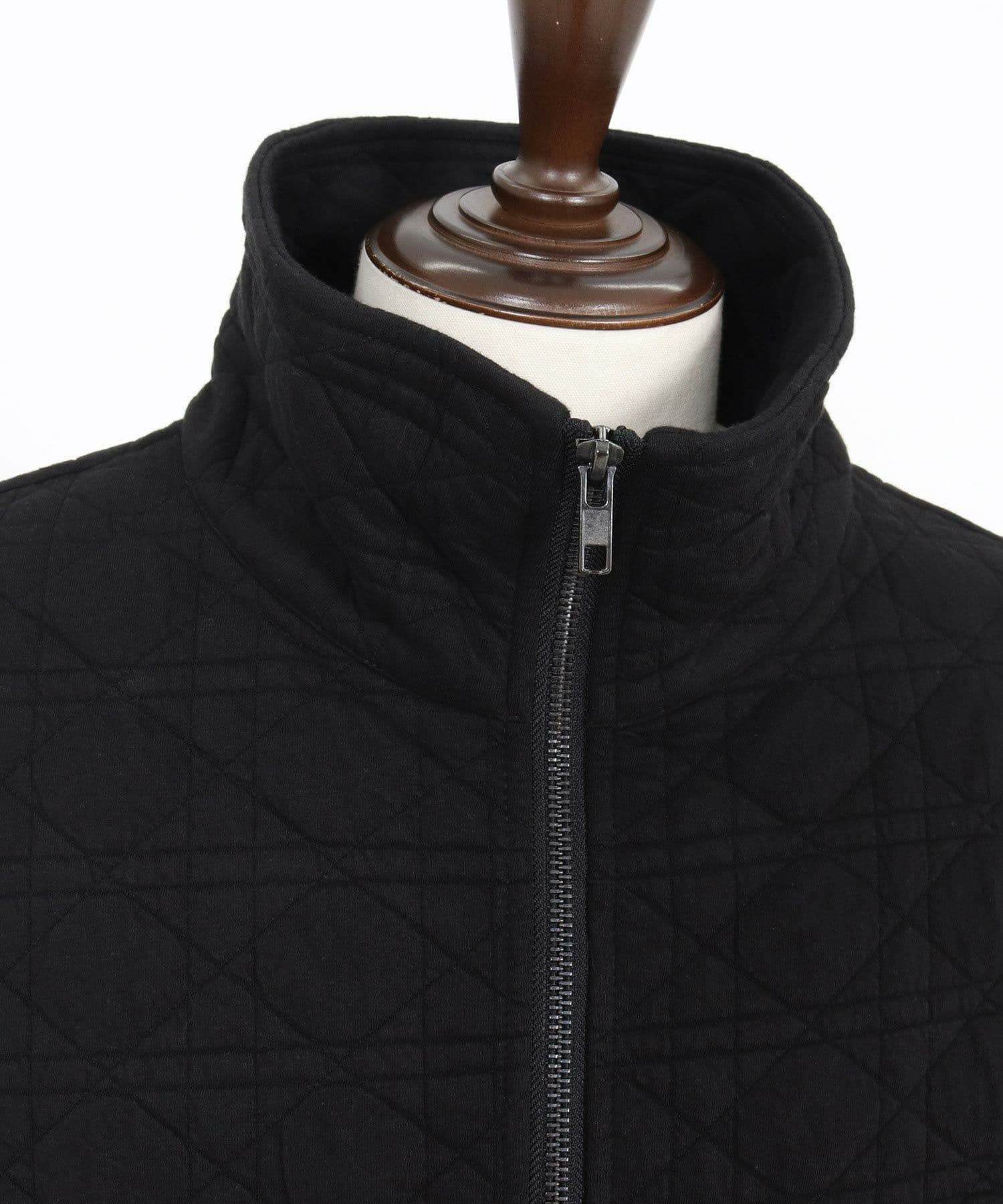 【Men's】キルティングハーフジッププルオーバー