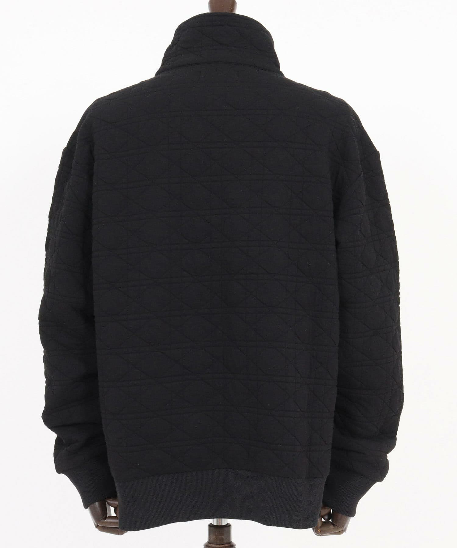 【Men's】キルティングハーフジッププルオーバー
