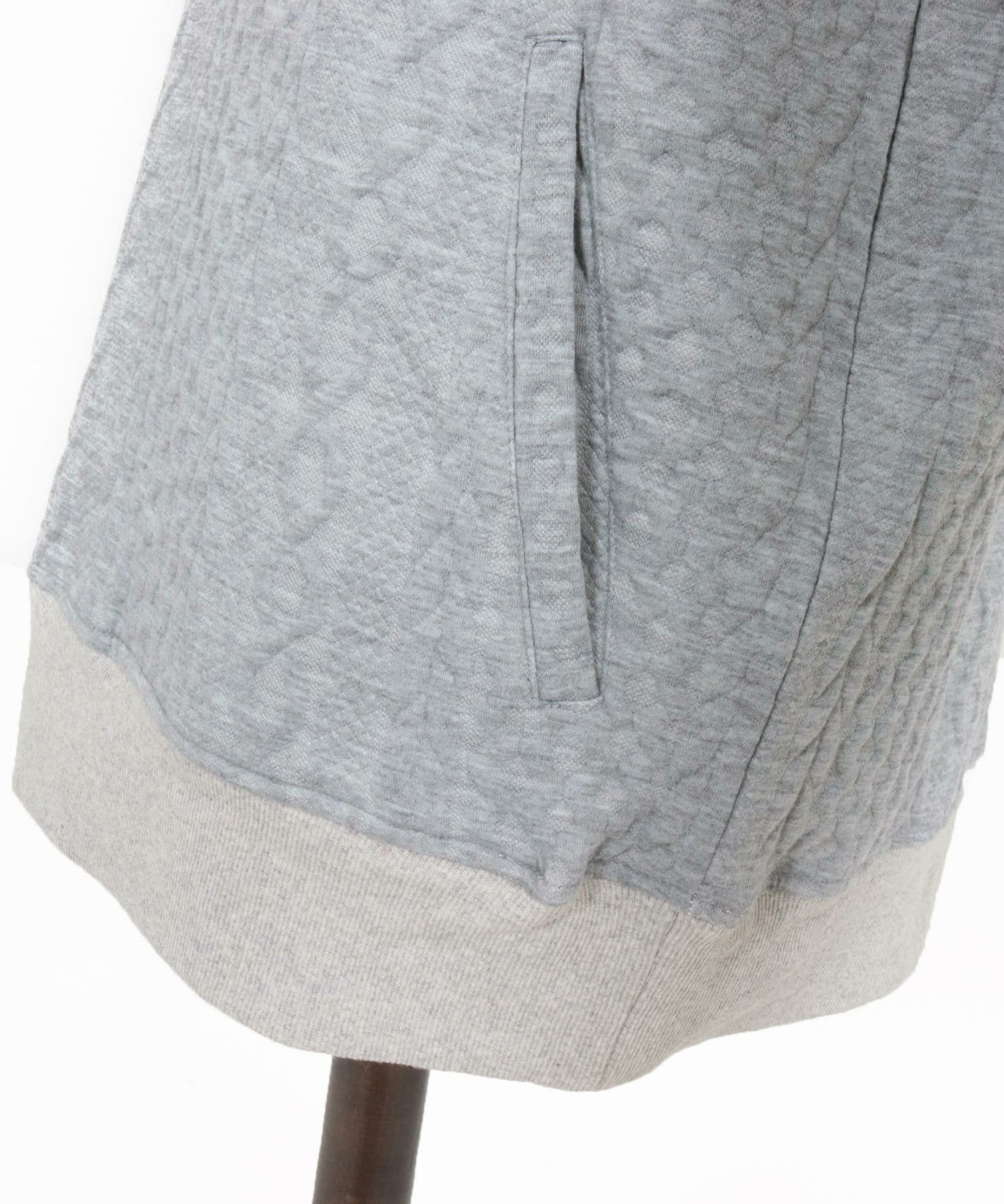 【Men's】ケーブルニットパーカー