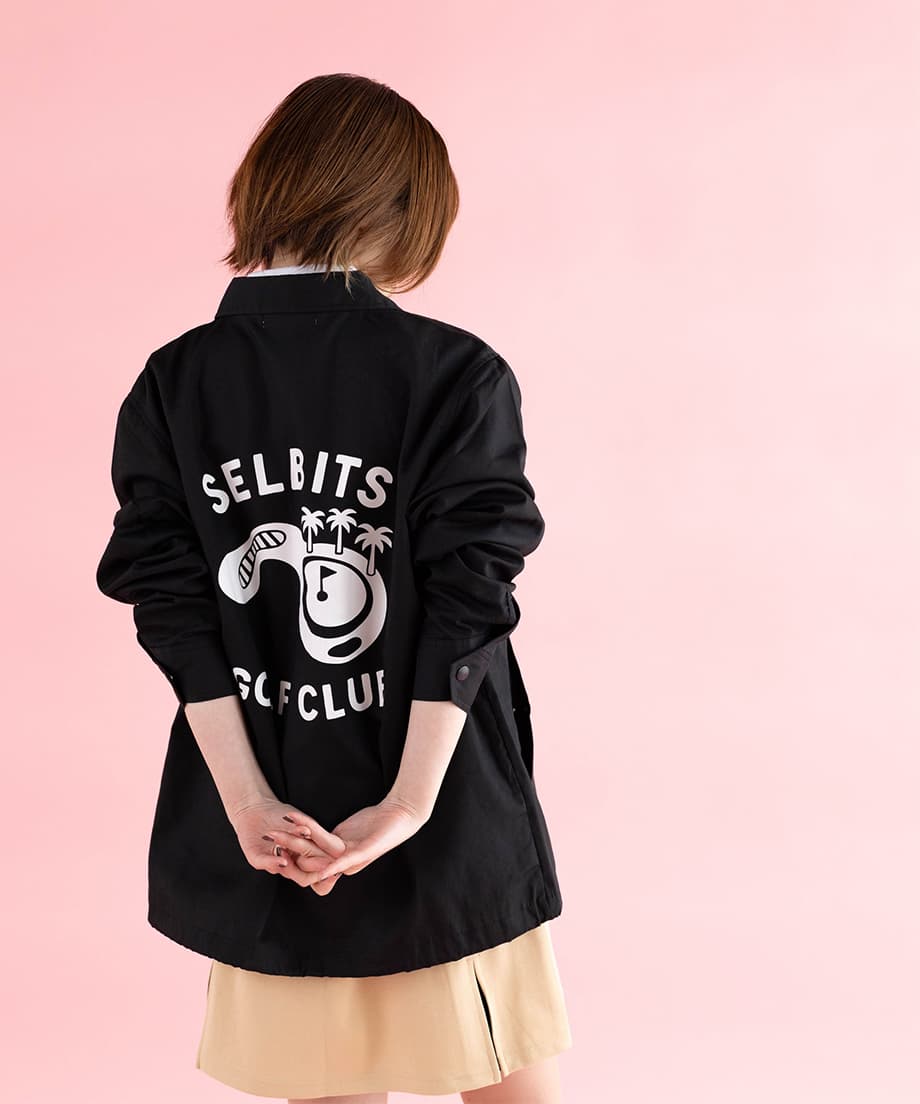 【Unisex】GOLF COURSE COACH JACKET