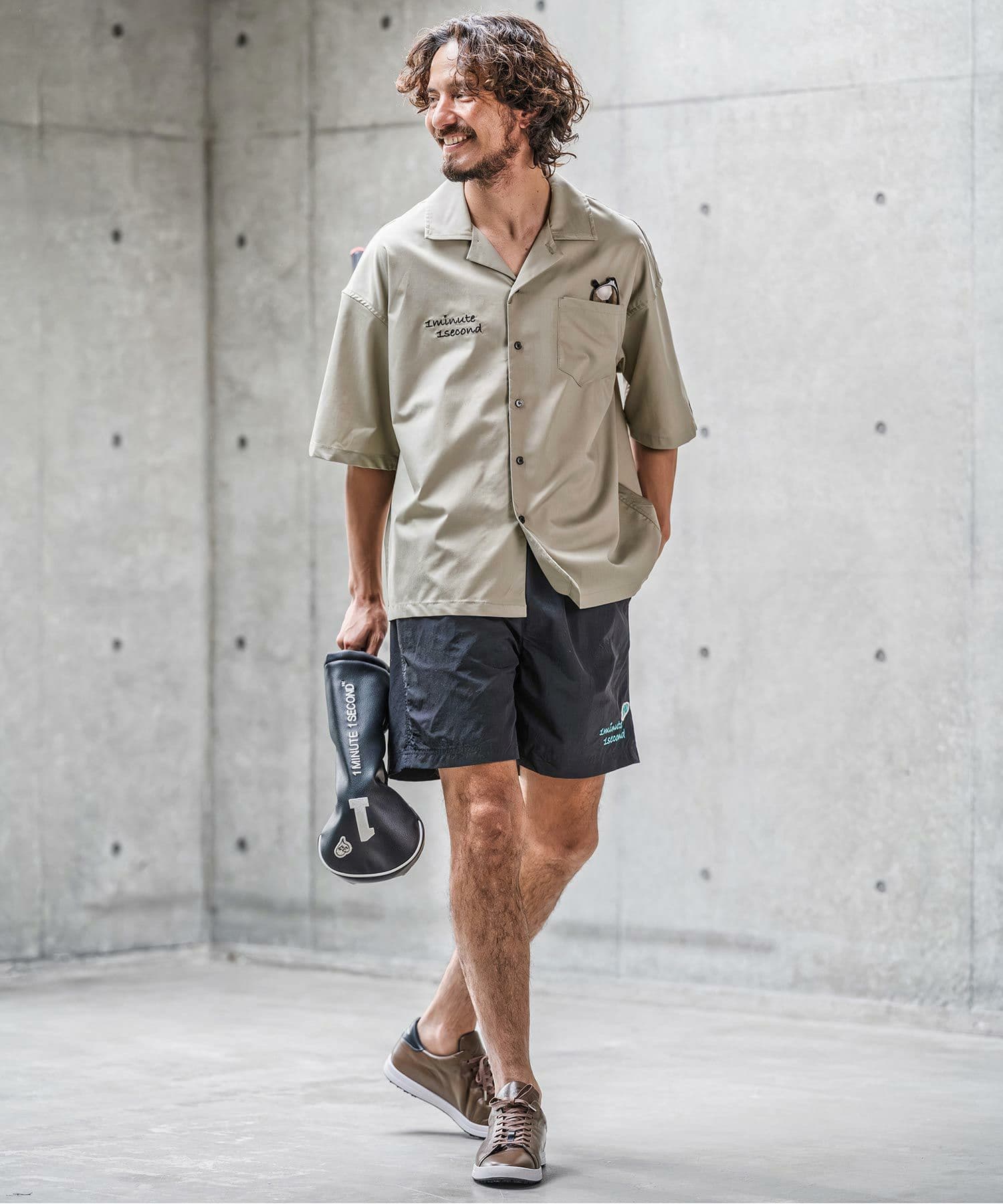【Men's】オープンカラーシャツ