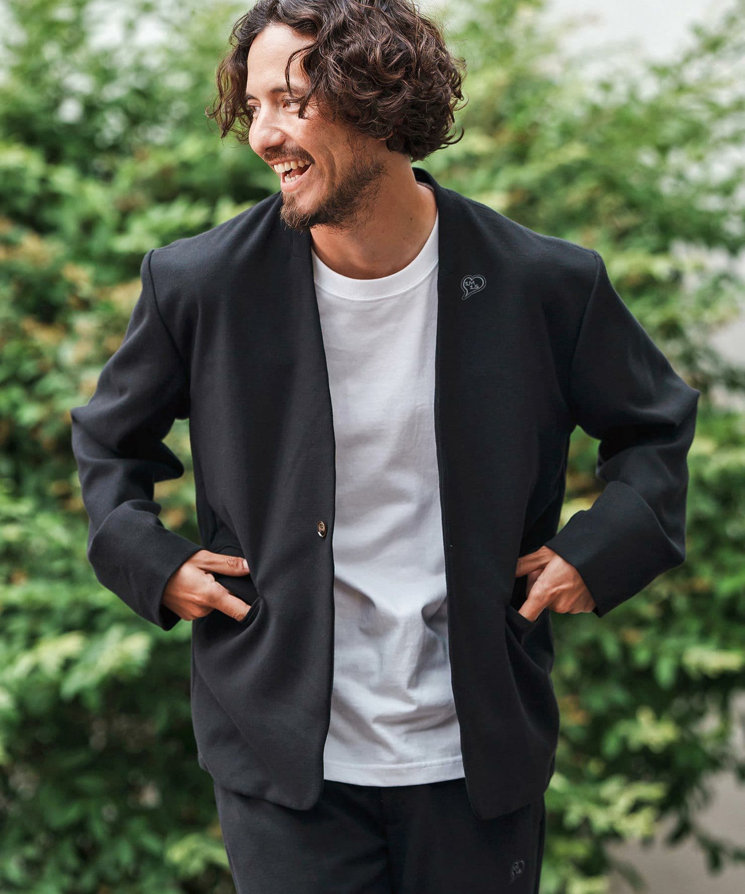 【Men's】ノーカラージャケット