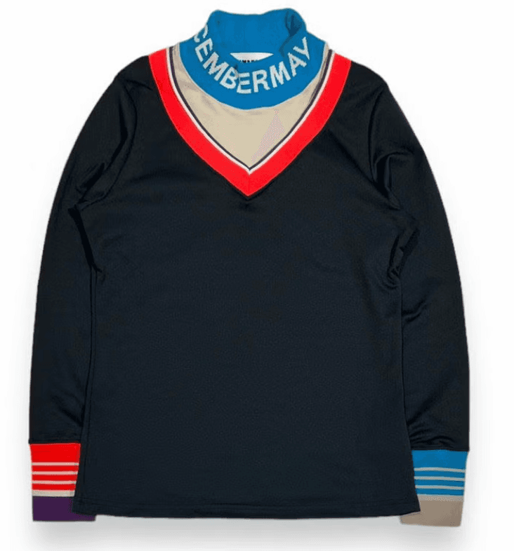 【Women's】レイヤードモックネック