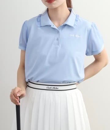 【Women's】Sheer Polo
