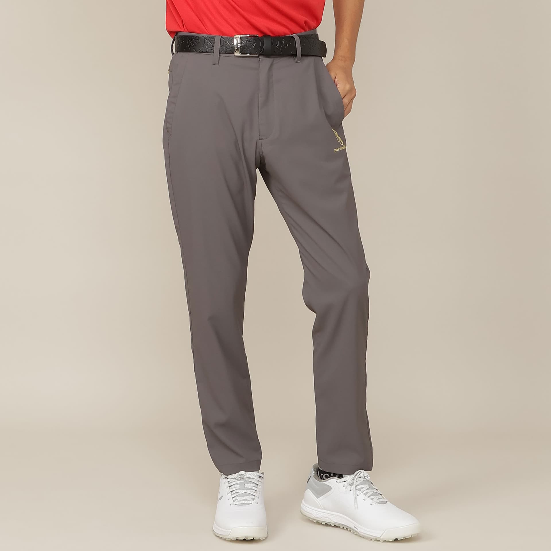 【Men's】【接触冷感/UVカット/透け防止】超フルダル遮熱パンツ