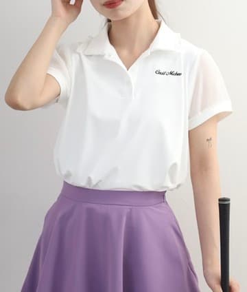 【Women's】Sheer Polo