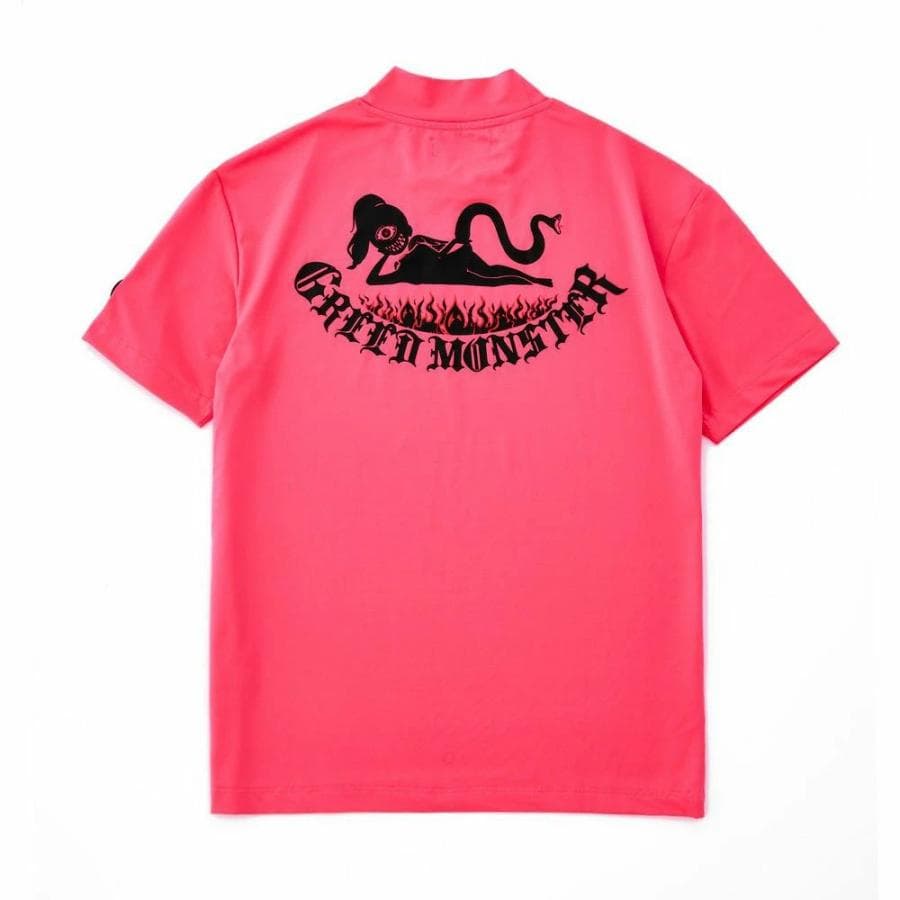 【Men's】ゲキリンアテラ ネオンカラーモックT