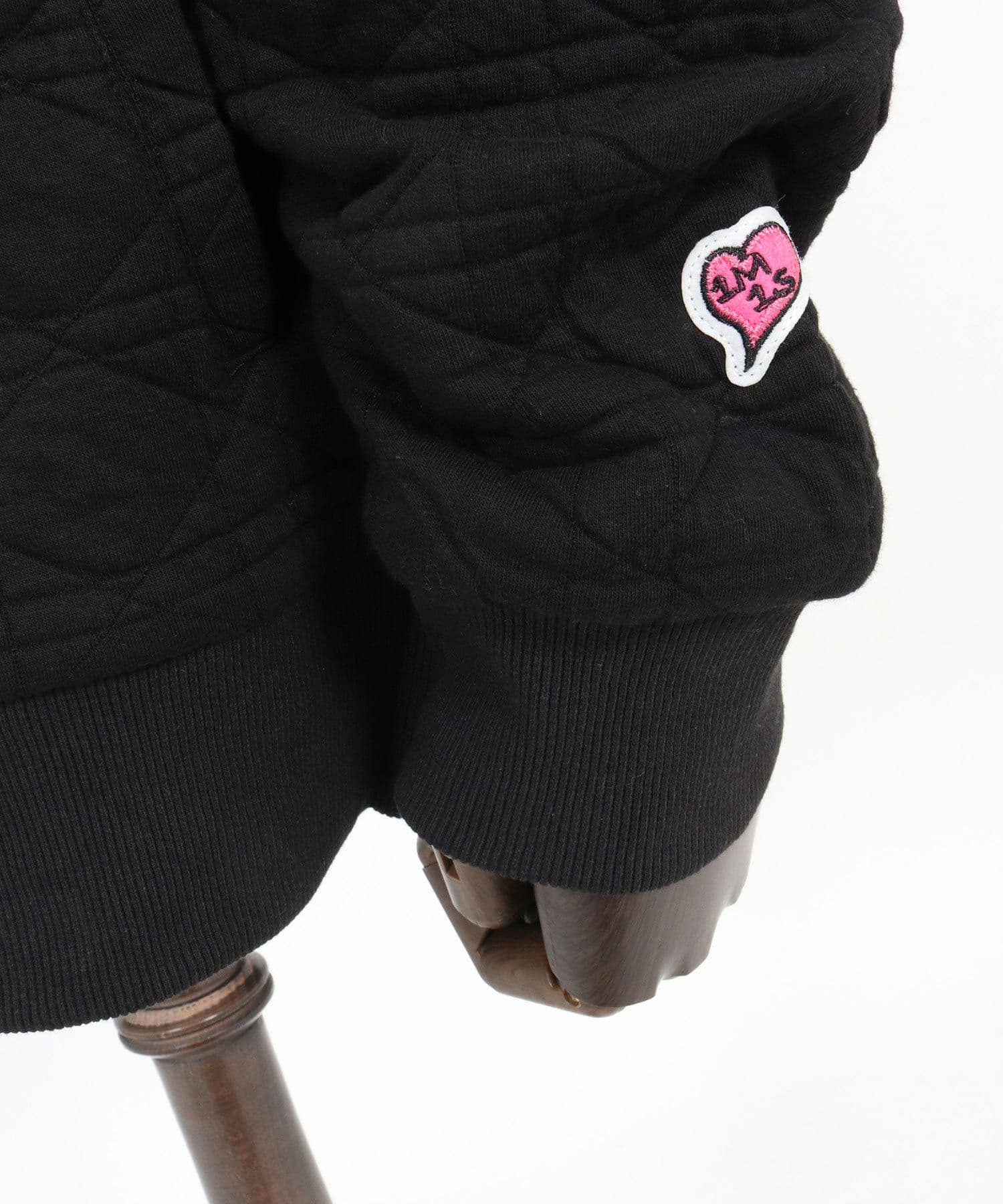【Men's】キルティングハーフジッププルオーバー