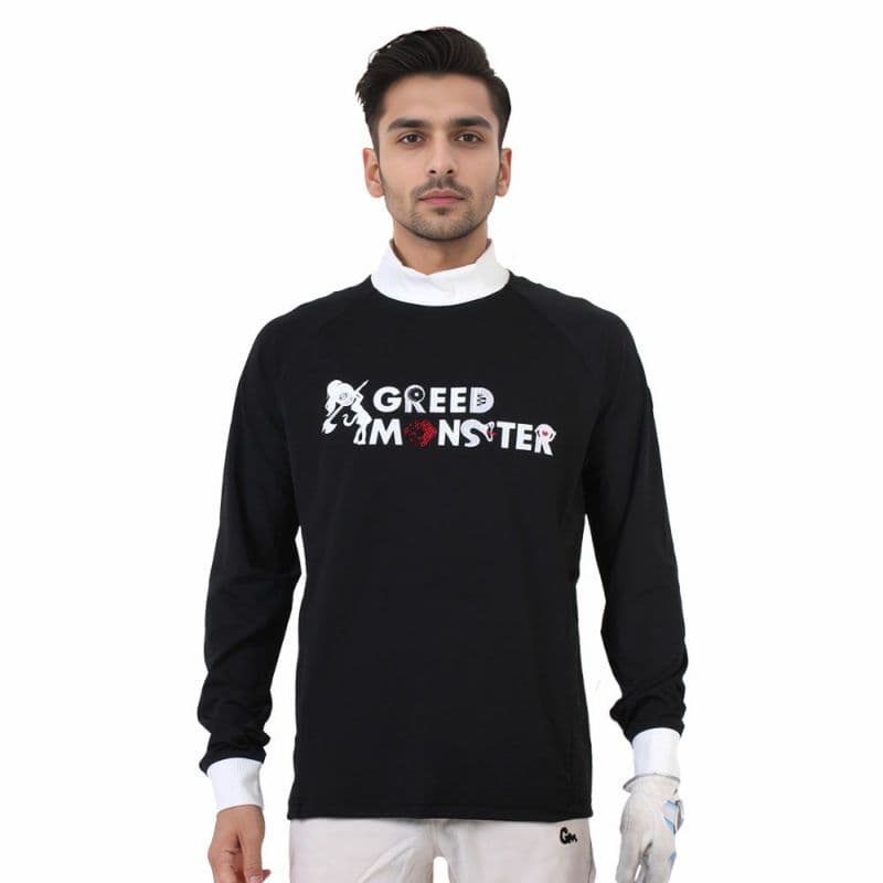 【Men's】マルチパターンロゴ モック長袖CU