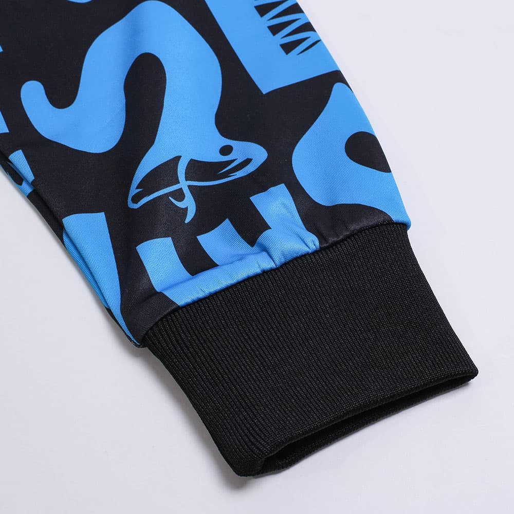 【Men's】総柄プリント トラックJK