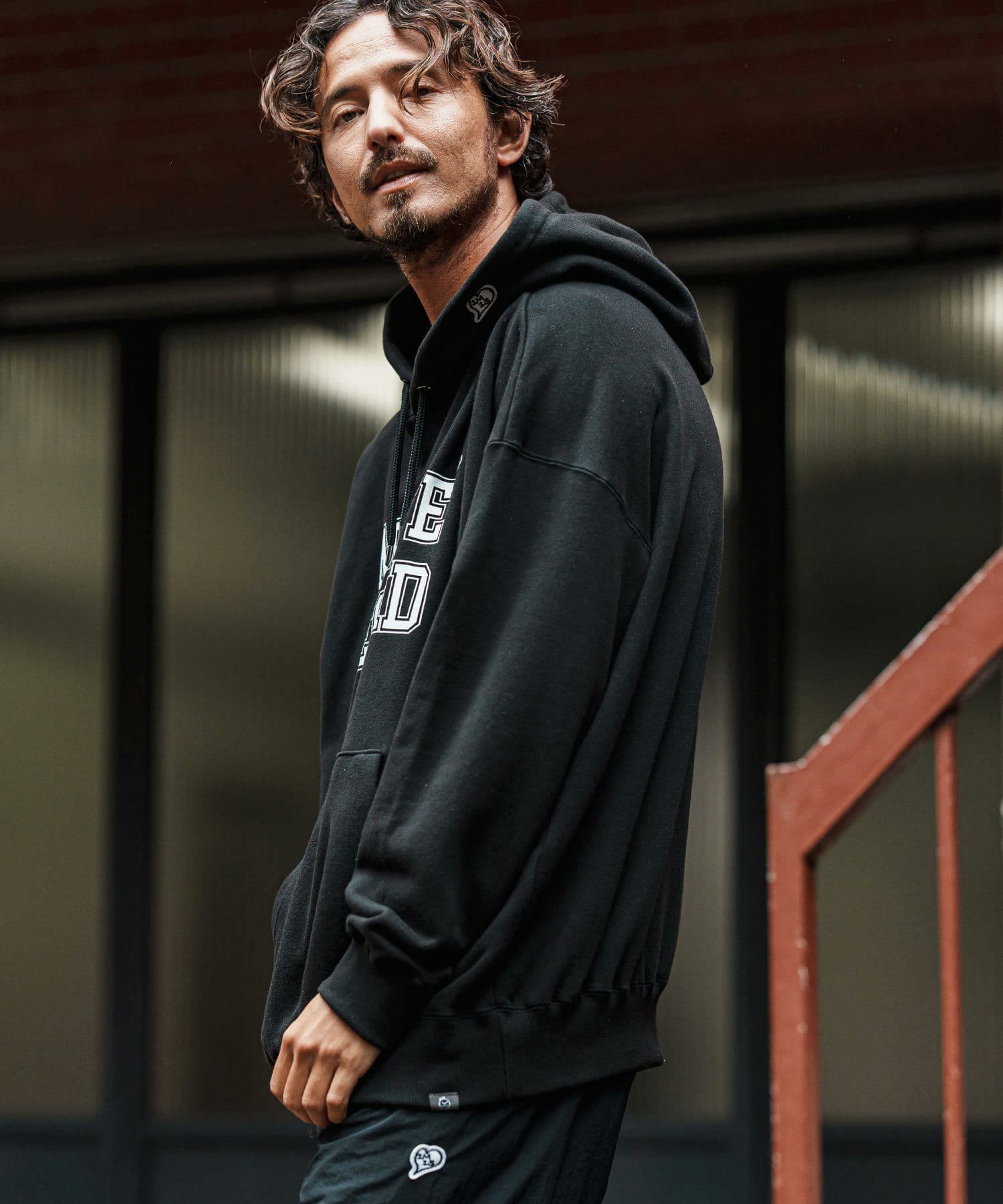 【Men's】カレッジロゴパーカー
