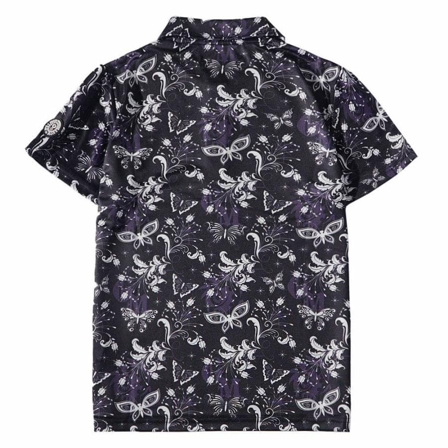 【Women's】バタフライパターン ポロ