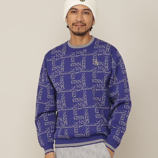 【Men's】モノグラムJQニット