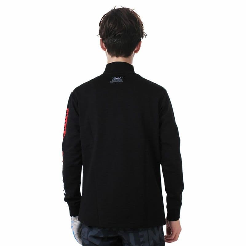 【Men's】グラデーションプリント モック長袖CU
