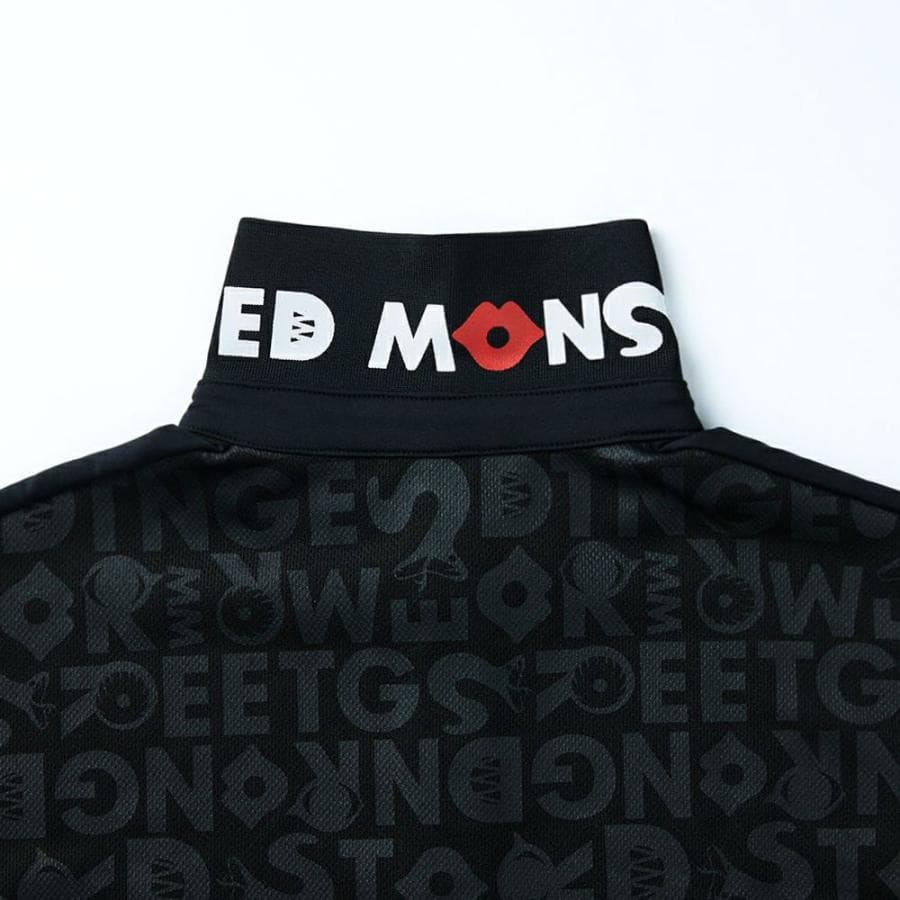 【Men's】バッグボディパネルプリント ポロ