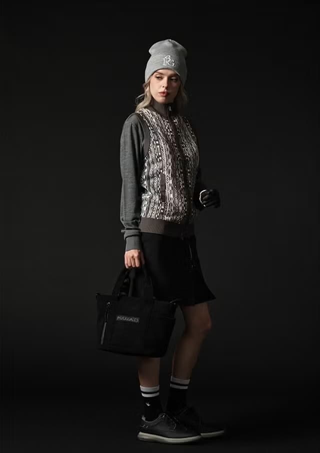【Women's】Legend Coogi Zip-Up Knit Vest