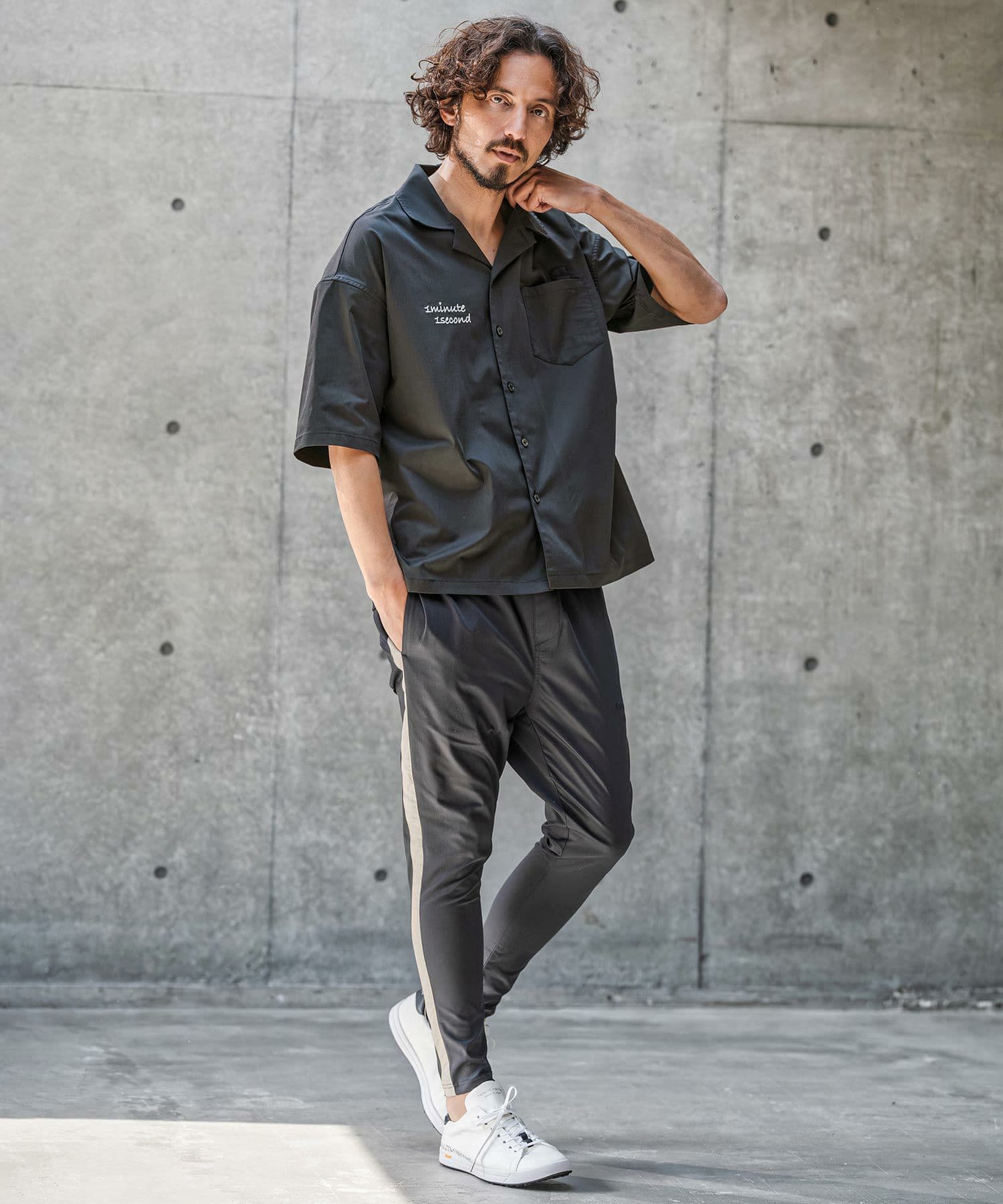 【Men's】オープンカラーシャツ