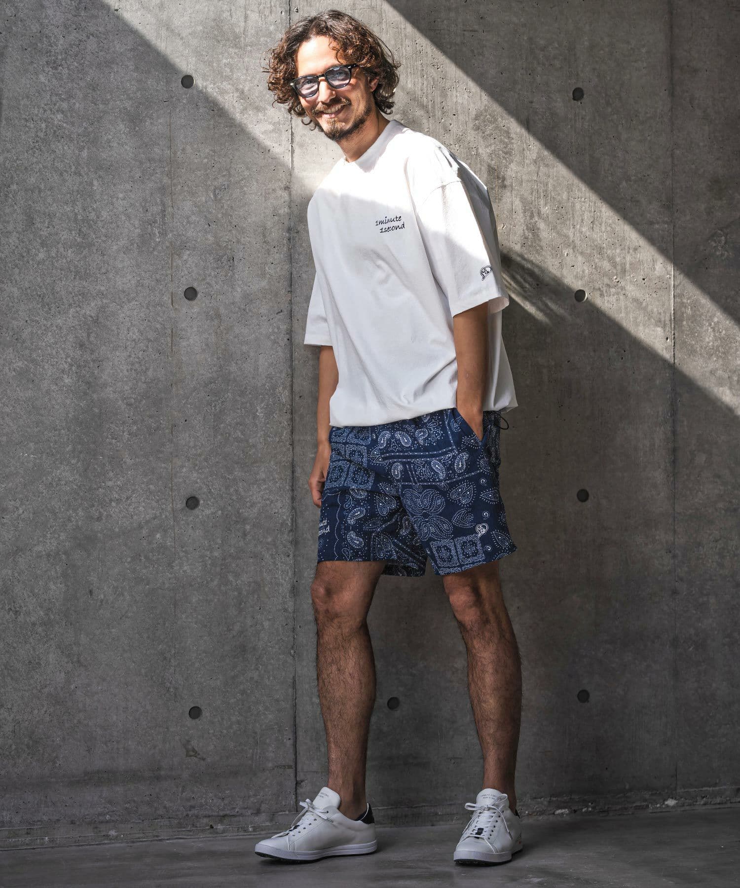 【Men's】バンダナ柄ショートパンツ