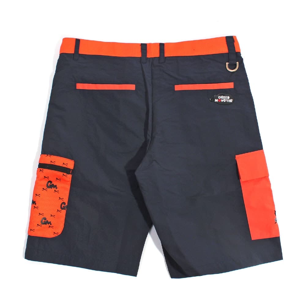 【Men's】カラーポケット ハーフパンツ