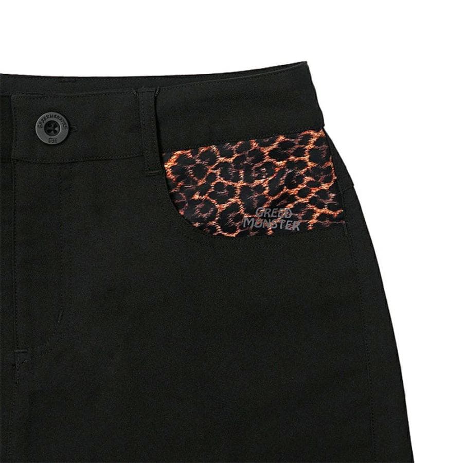 【Women's】レオパードポケット スカートパンツ