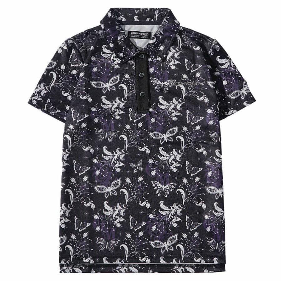【Women's】バタフライパターン ポロ