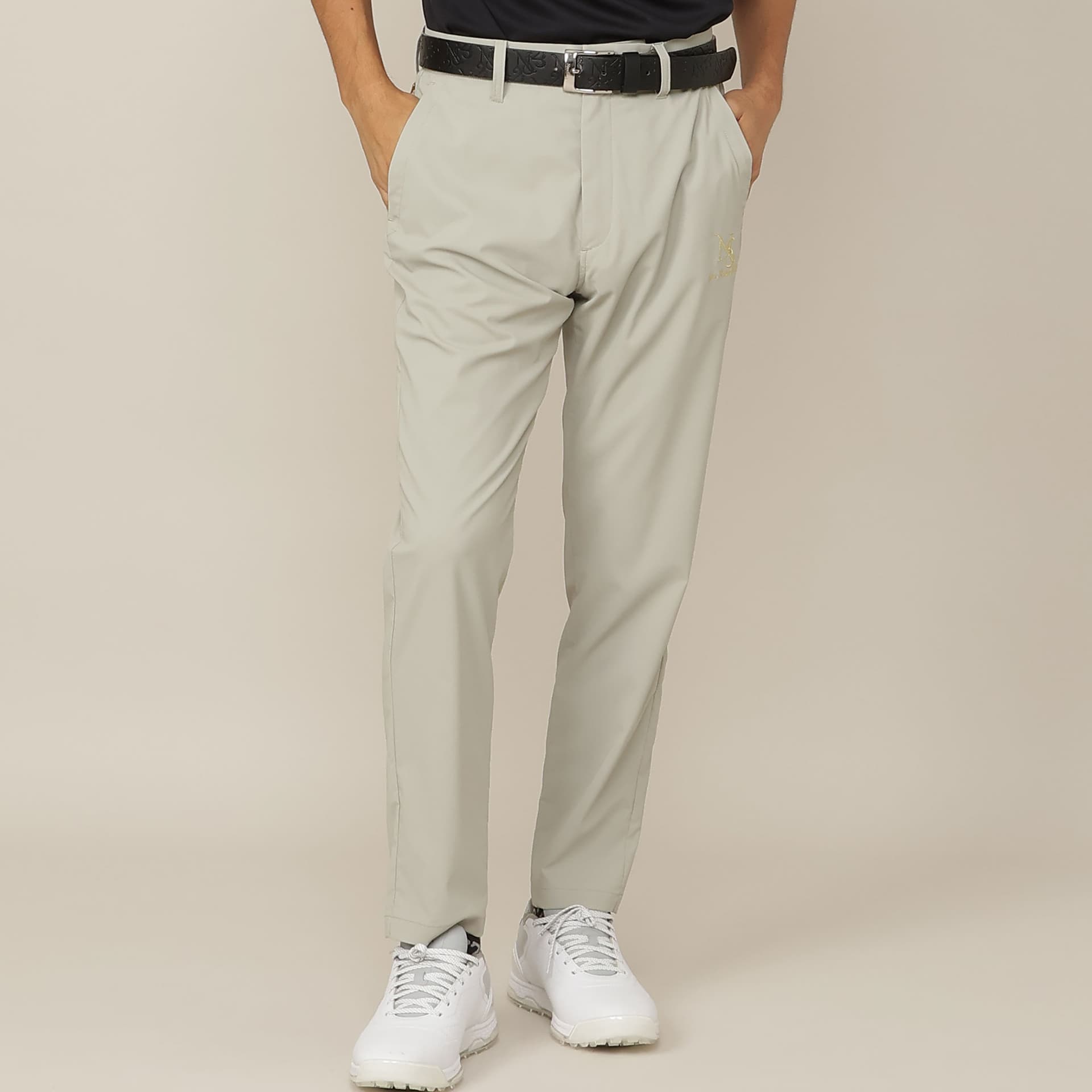 【Men's】【接触冷感/UVカット/透け防止】超フルダル遮熱パンツ
