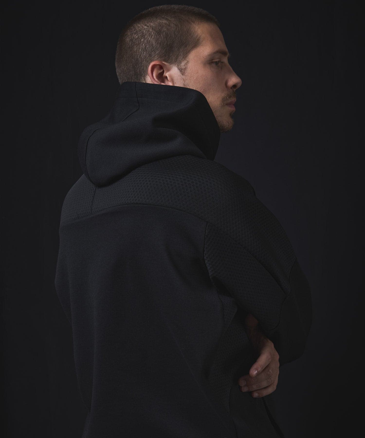 【Men's】エア ニット プルオーバー フーディ