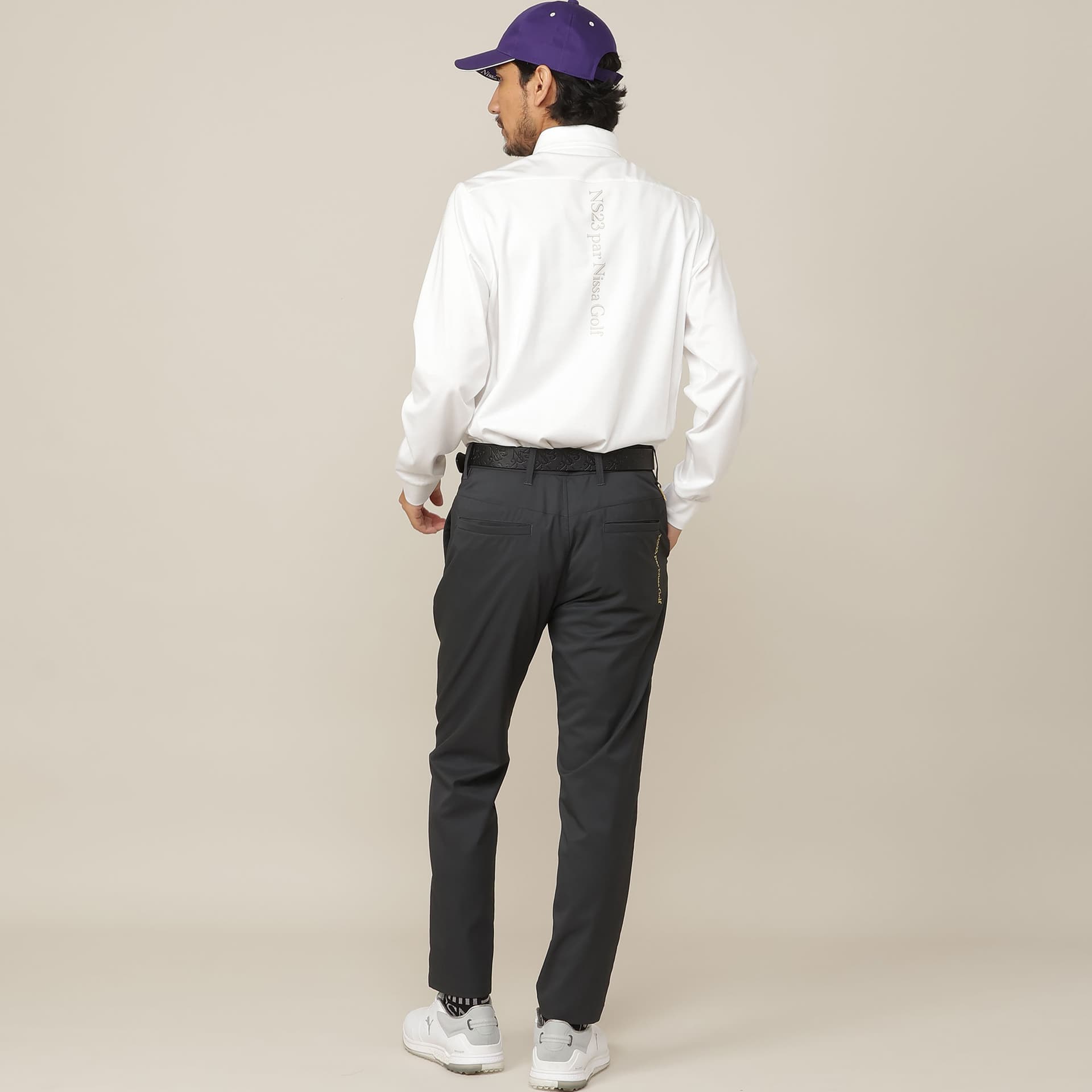 【Men's】【接触冷感/UVカット/透け防止】超フルダル遮熱パンツ
