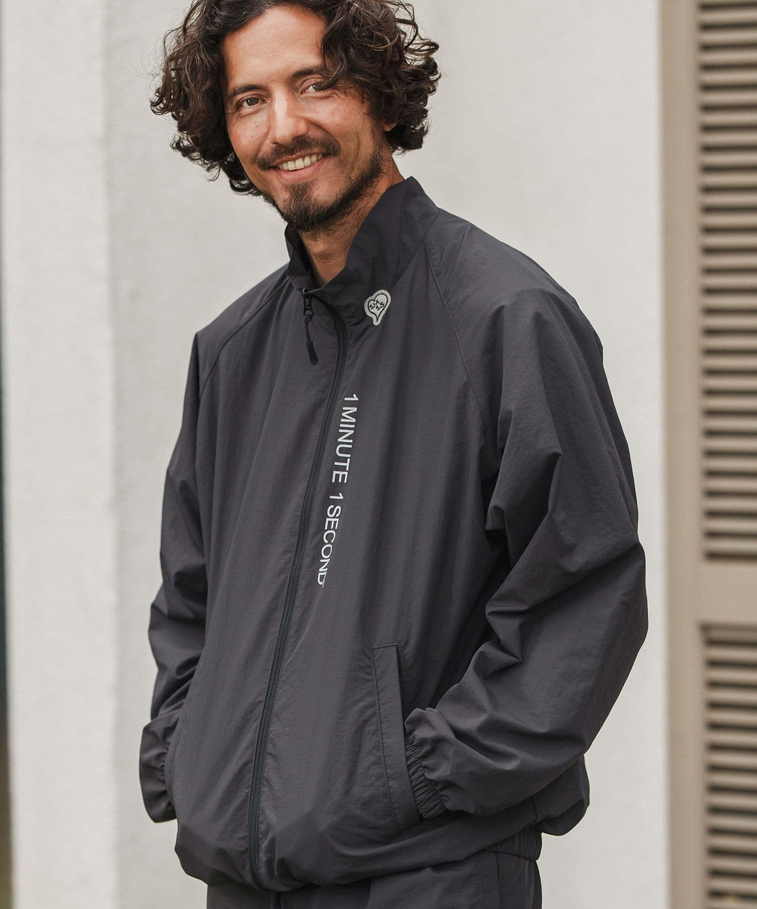 【Men's】ナイロンスタンドカラージャケット