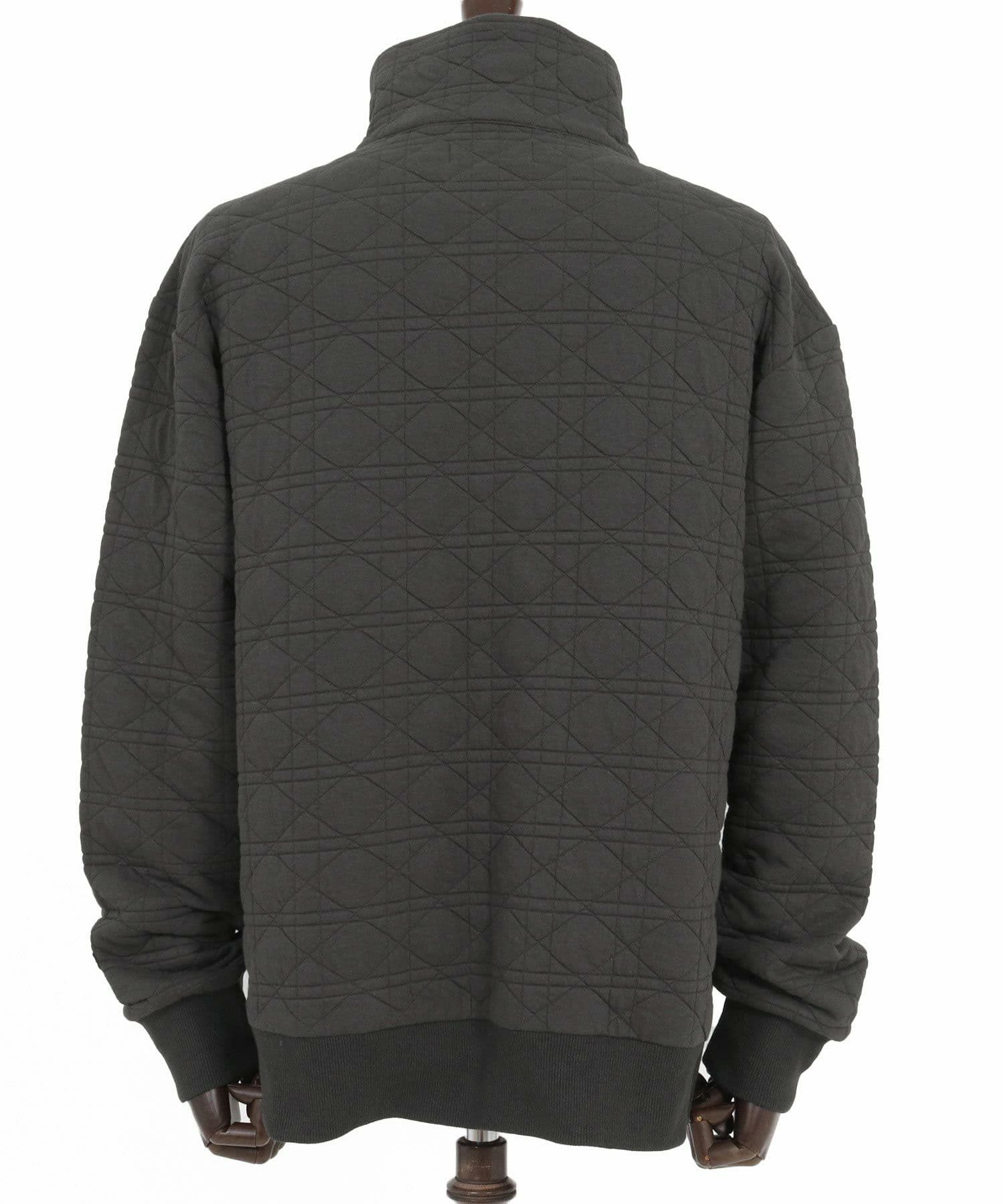 【Men's】キルティングハーフジッププルオーバー