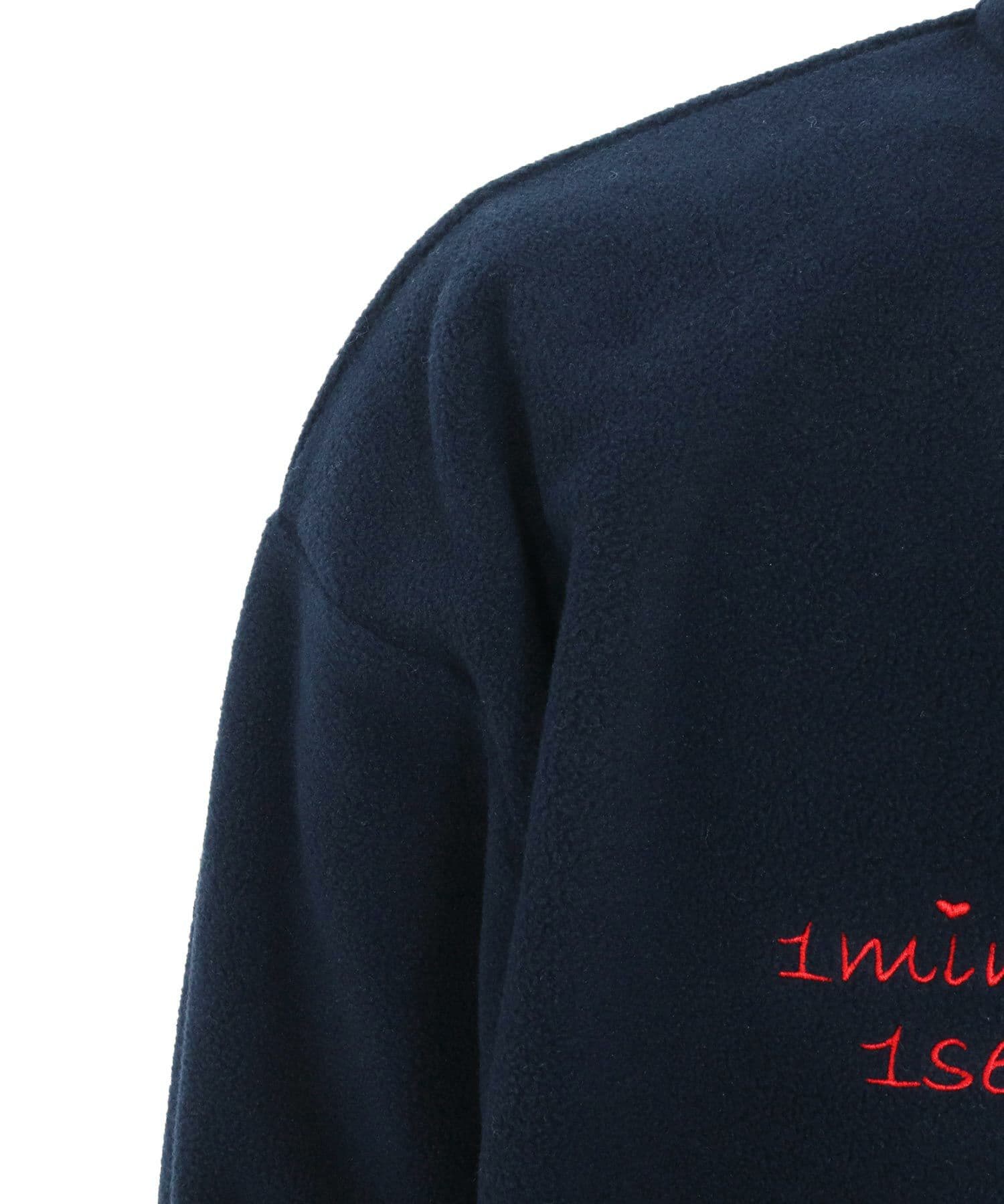 【Men's】フリースジップジャケット