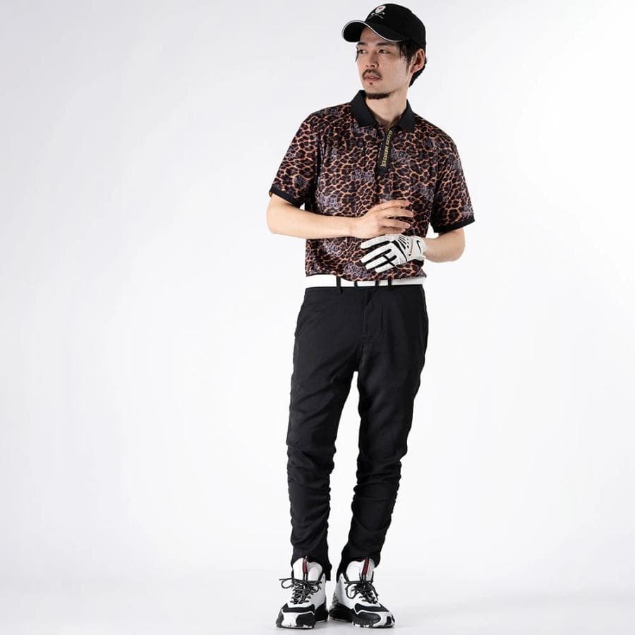 【Men's】オリジナルレオパード ポロ