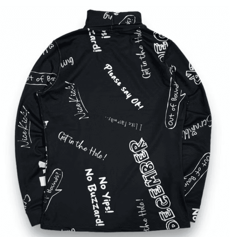 【Men's】グラフィックタートルネック
