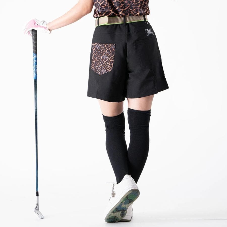 【Women's】レオパードポケット スカートパンツ