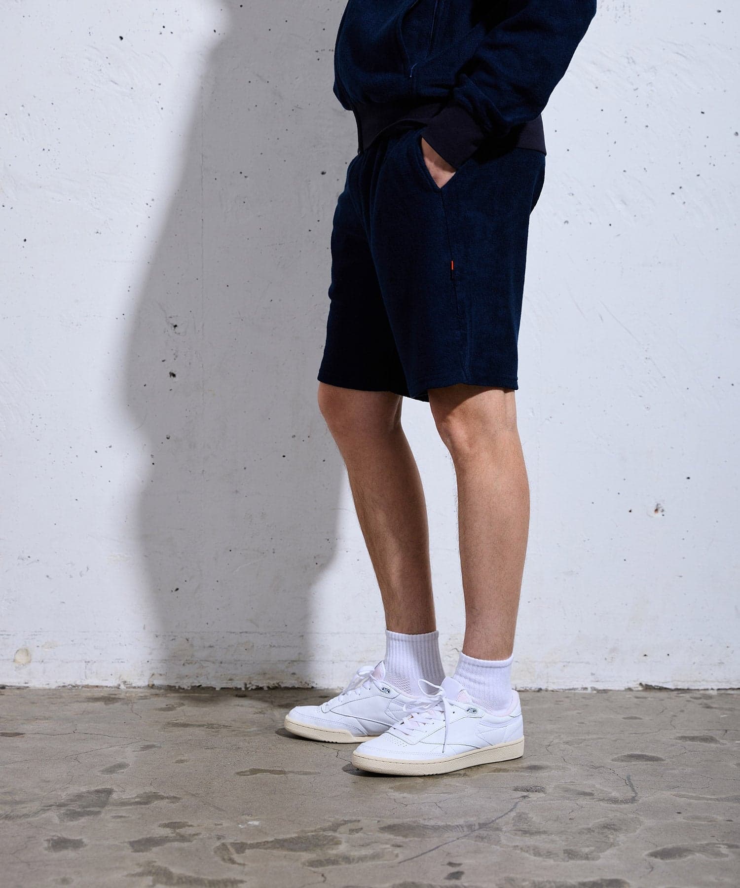 【Men's】スビン パイル リラックス ショーツ