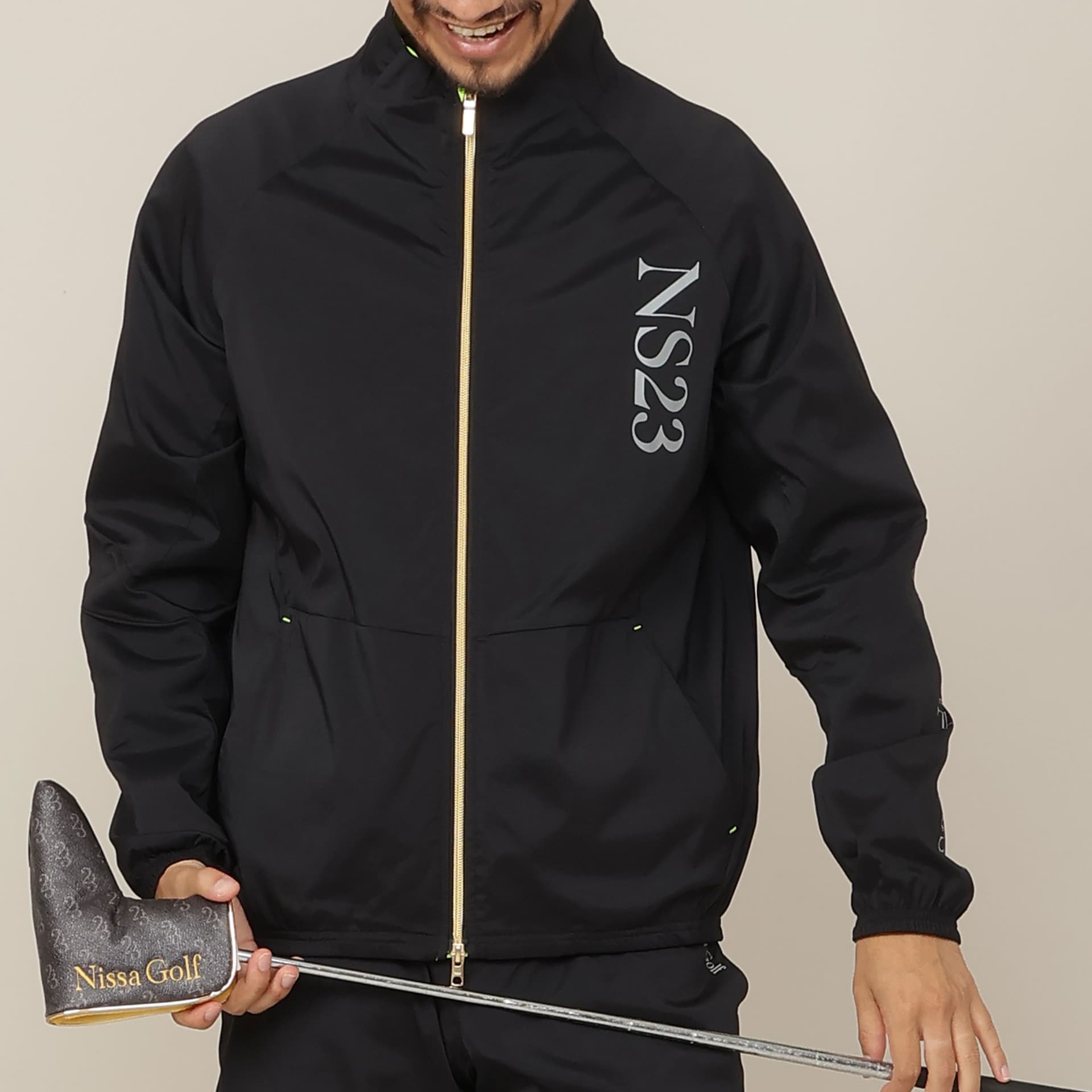 【Men's】【セットアップ対応】軽量ストレッチブルゾン