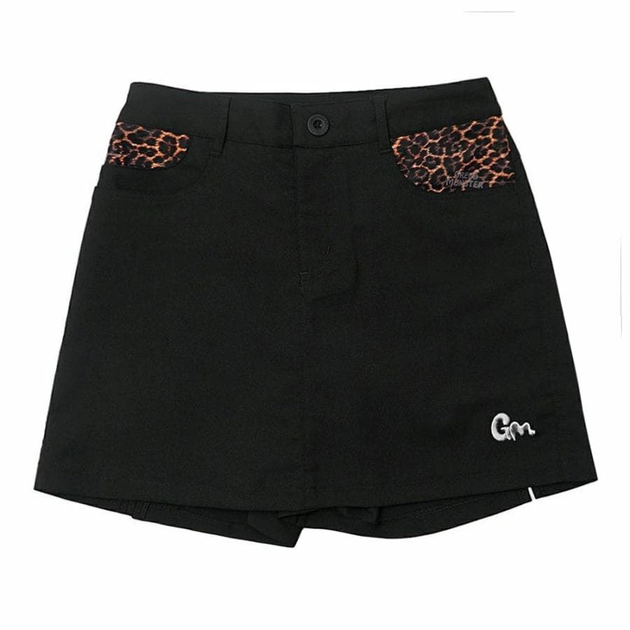 【Women's】レオパードポケット スカートパンツ