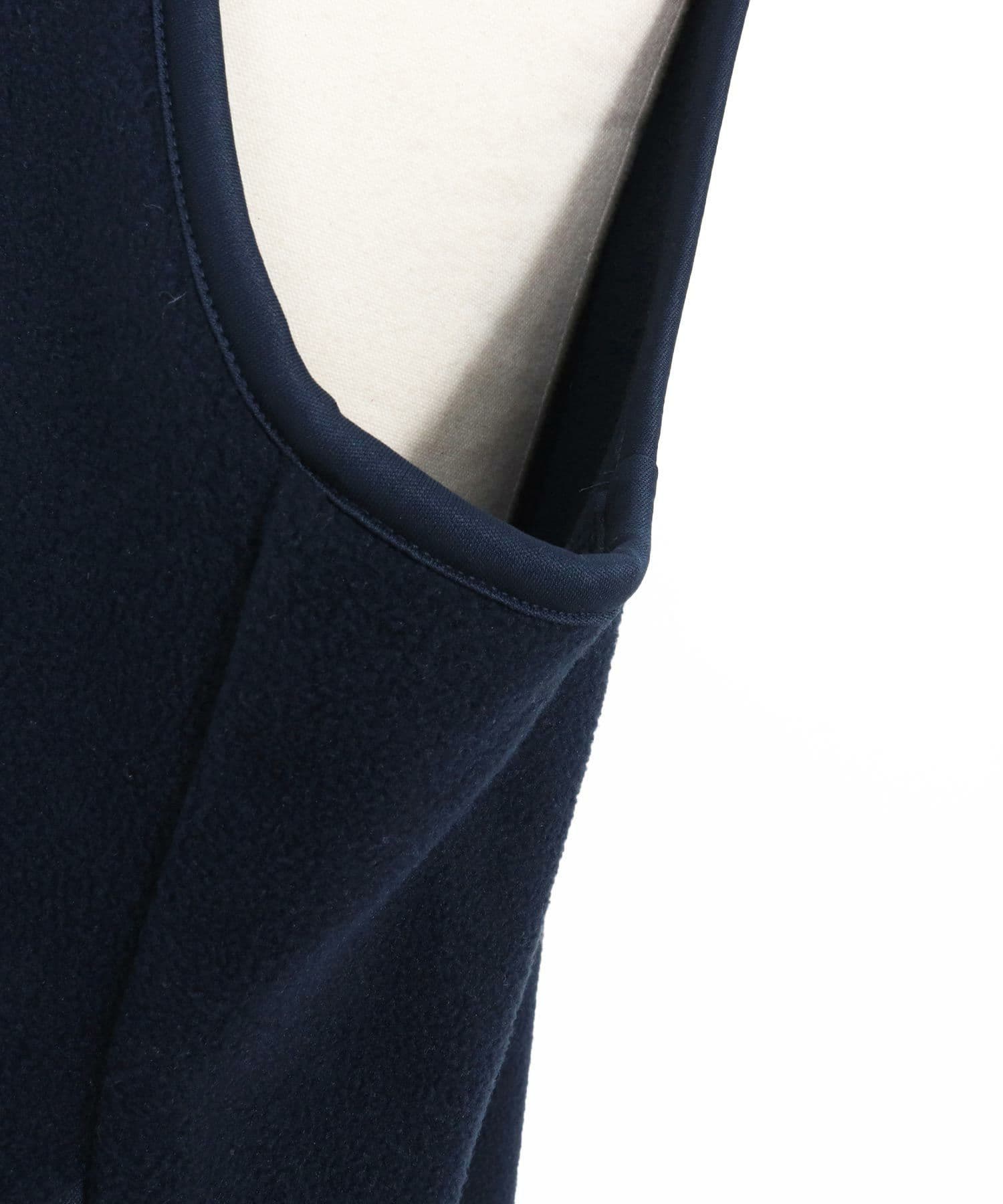 【Men's】フリースジップベスト