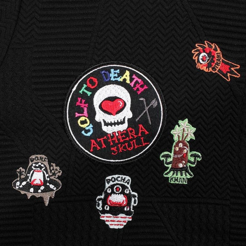 【Women's】ジャガード ロゴテーププルパーカー